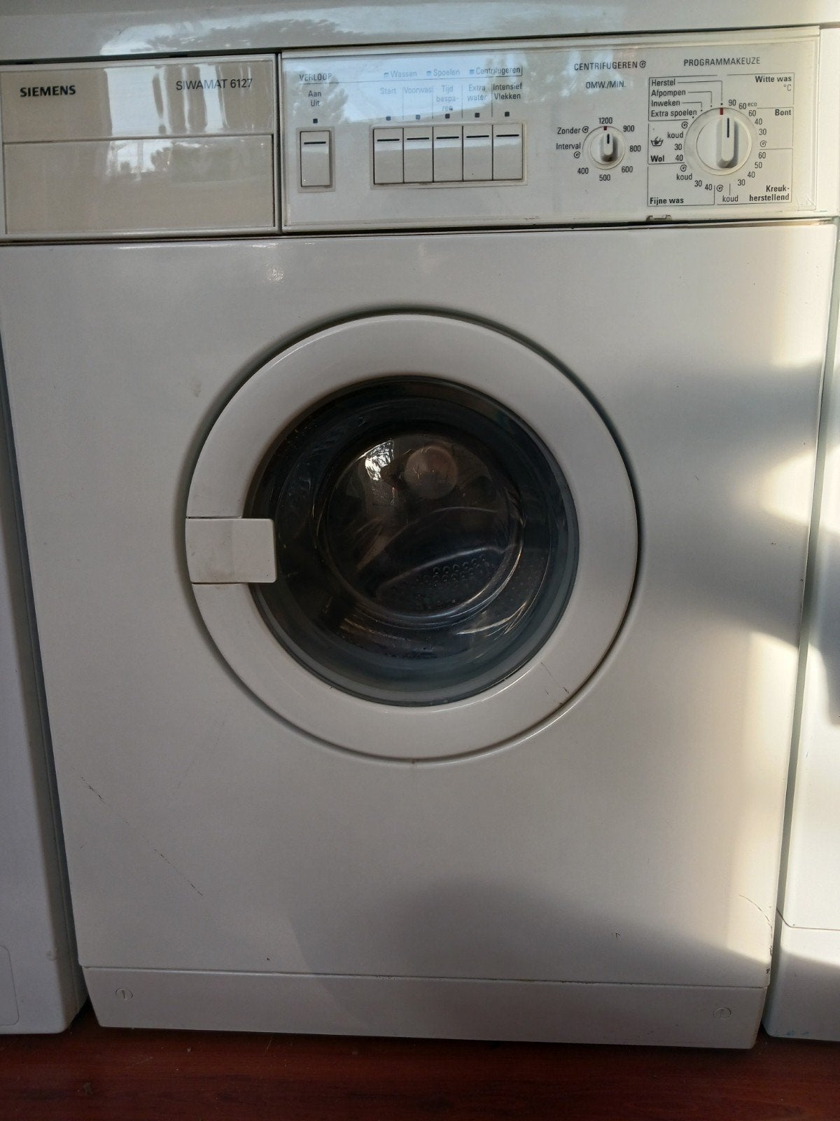 Siemens Siwamat 6127 wasmachine ( met garantie ), Minder dan 1200 toeren, 4 tot 6 kg, Ophalen of Verzenden, Zo goed als nieuw
