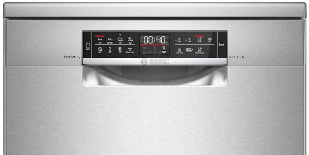 Bosch vaatwasser SMS6ZCI42E - Vrijstaand - RVS, Witgoed en Apparatuur, Minder dan 85 cm, 60 cm of meer, Minder dan 10 liter, Nieuw
