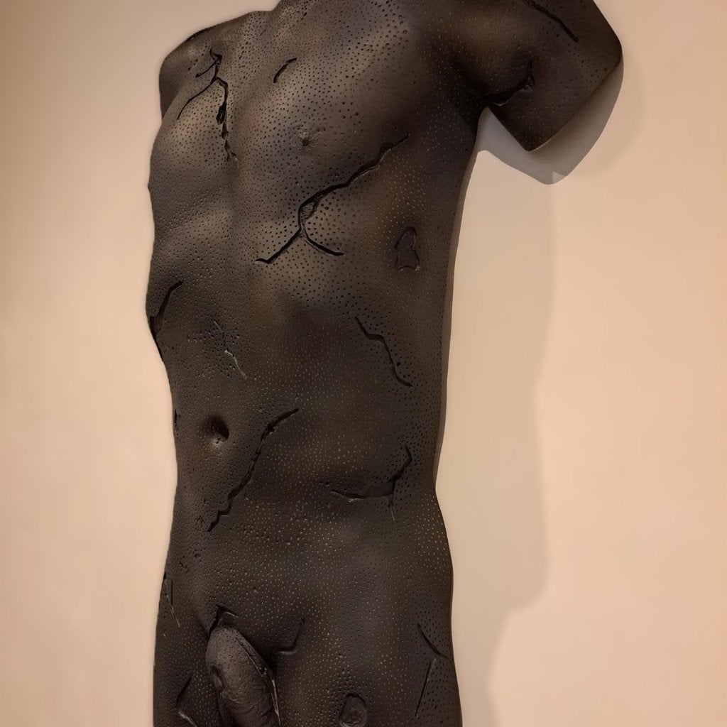 Mannelijke Torso., Ophalen, Handgemaakt, Buste, 50 - 100 cm