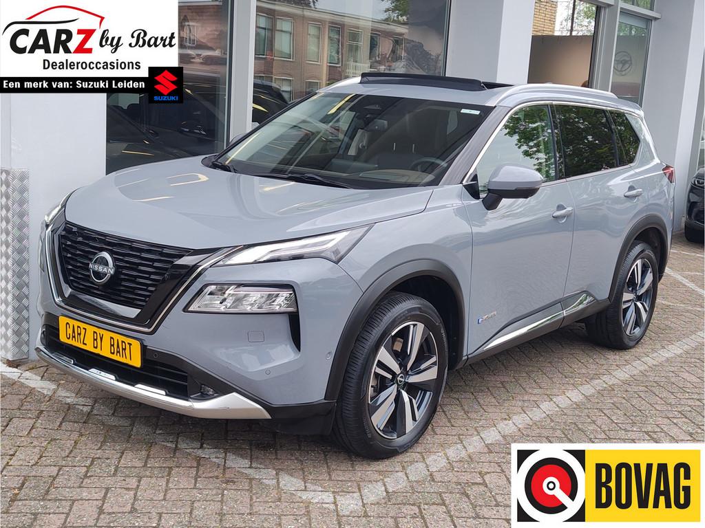 Nissan X-Trail 1.5 e-POWER E-4ORCE TEKNA Panoramadak | Memor, Automaat, 12 maanden, 1497 cc, Leder