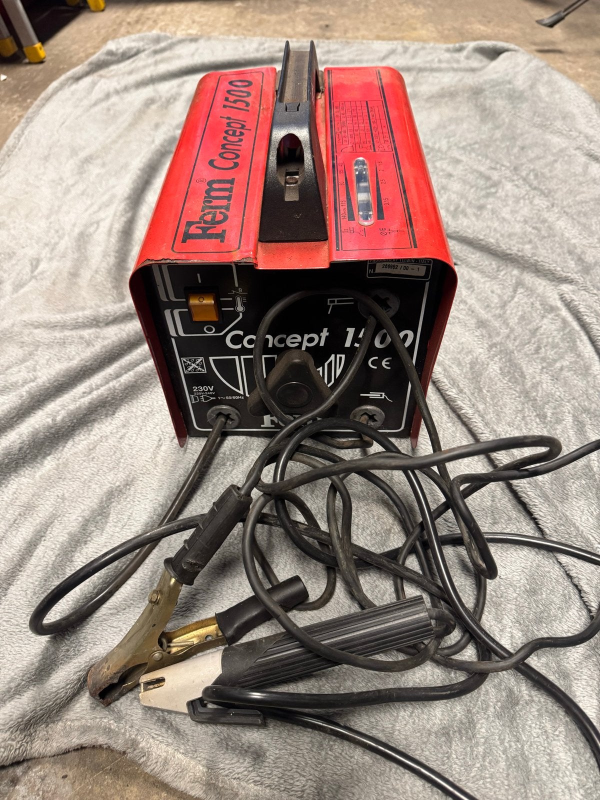 Ferm Concept 1500 Lasapparaat - Gebruikt, Ophalen of Verzenden, Gebruikt, Minder dan 150 ampère, Elektroden