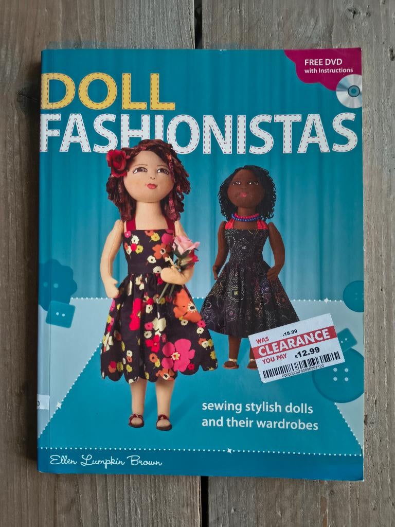 Doll Fashionistas - Ellen Brown - 9780896897120, Ophalen of Verzenden, Gebruikt, Geschikt voor stof