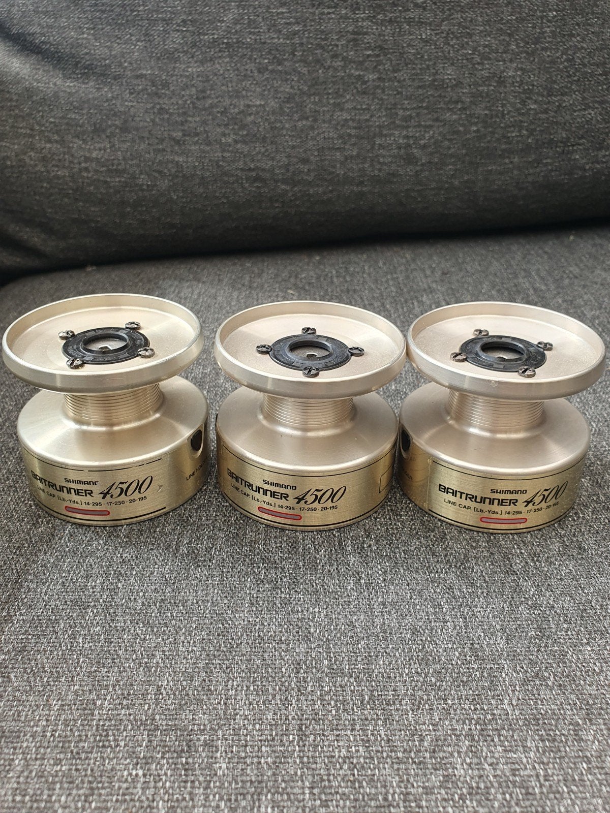 ***3 shimano 4500a usa reserve spoelen ***, Ophalen of Verzenden, Zo goed als nieuw, Molen