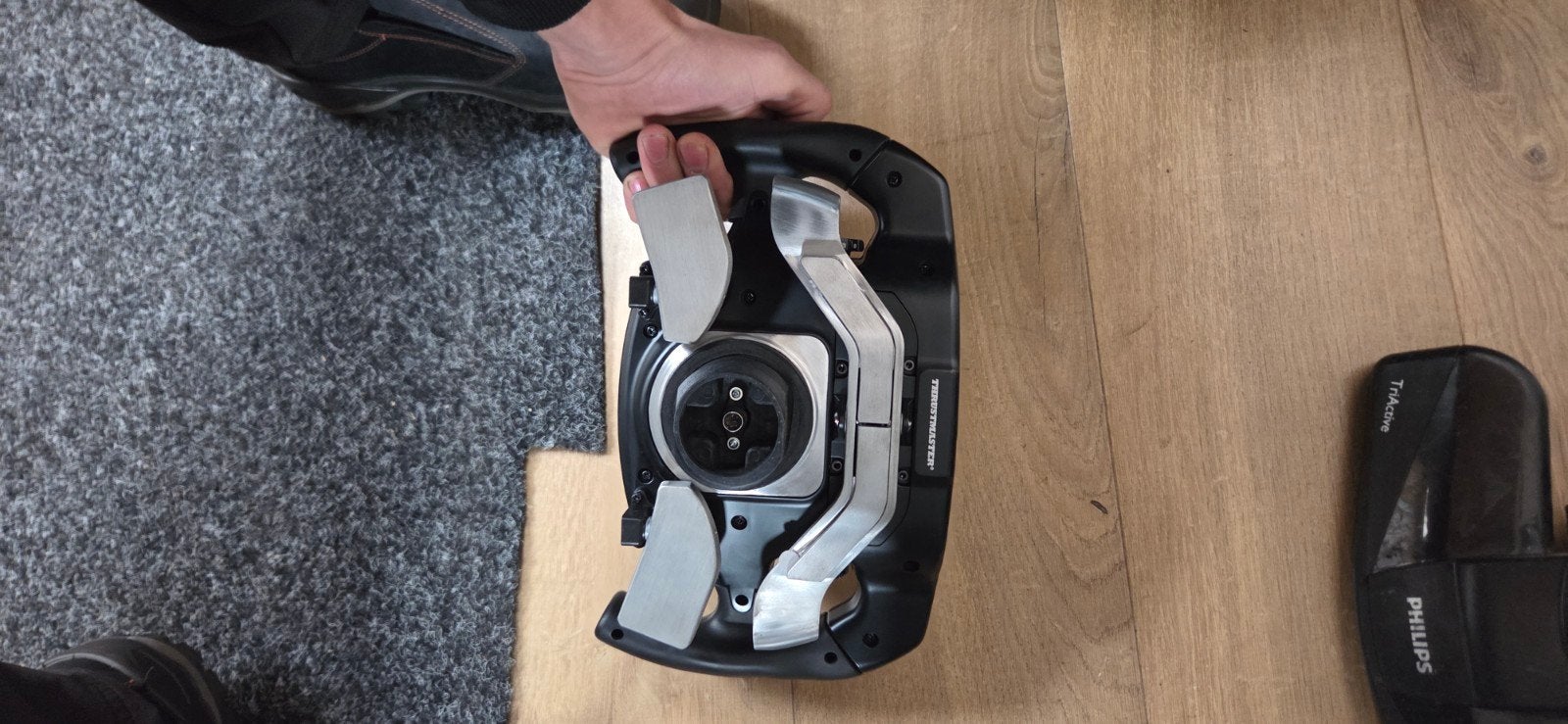 Thrustmaster Ferrari F1 Wheel Add-On (SF1000), Spelcomputers en Games, 1 speler, Racen en Vliegen, Ophalen of Verzenden, Zo goed als nieuw