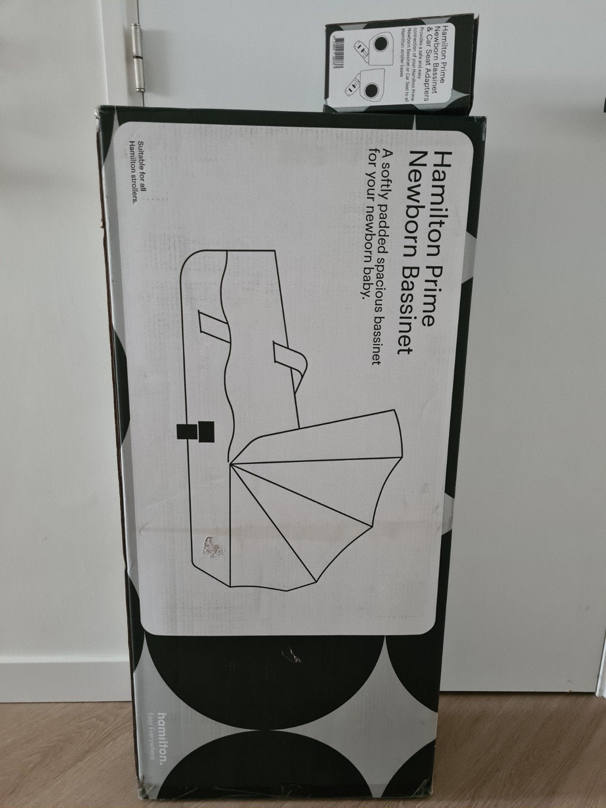 Nieuwe hamilton Prime Reiswieg & Autostoel Adapters Nieuw, Met autostoeltje, Nieuw, Ophalen, Kinderwagen
