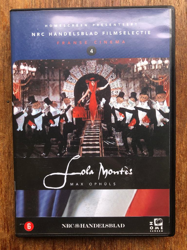Lola Montès DVD ; NRC Franse cinema Collectie (Ophüls), Vanaf 12 jaar, Ophalen of Verzenden, Zo goed als nieuw, Frankrijk