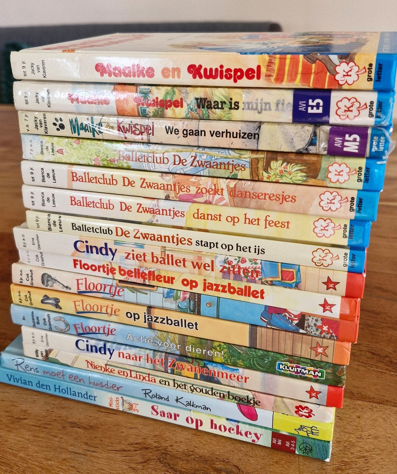 14 kinderboeken | AVI M4 t/m E5 & AVI 7 | Ballet | Floortje, Ophalen, Gelezen