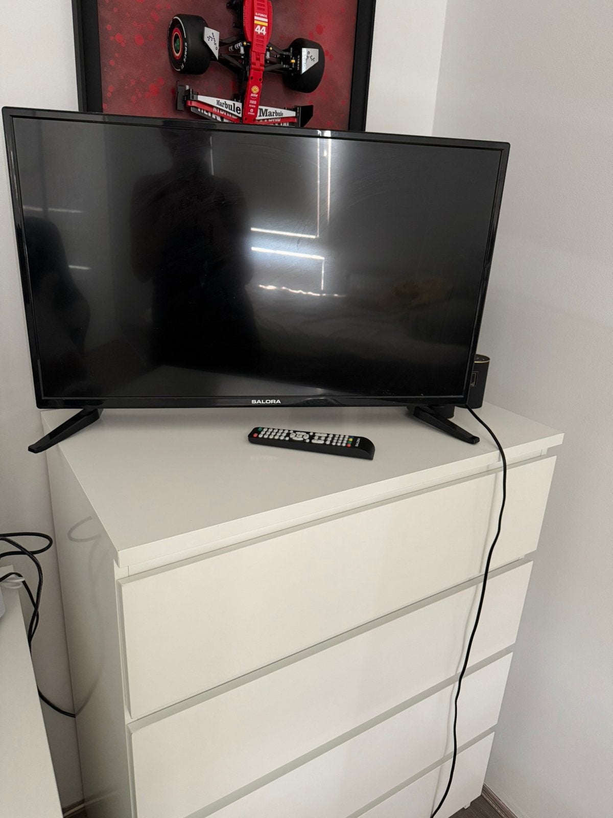 Salora tv met afstandsbediening zo goed als nieuw 32 inch, Audio, Tv en Foto, Televisies, Ophalen, Zo goed als nieuw, 50 Hz, Overige merken