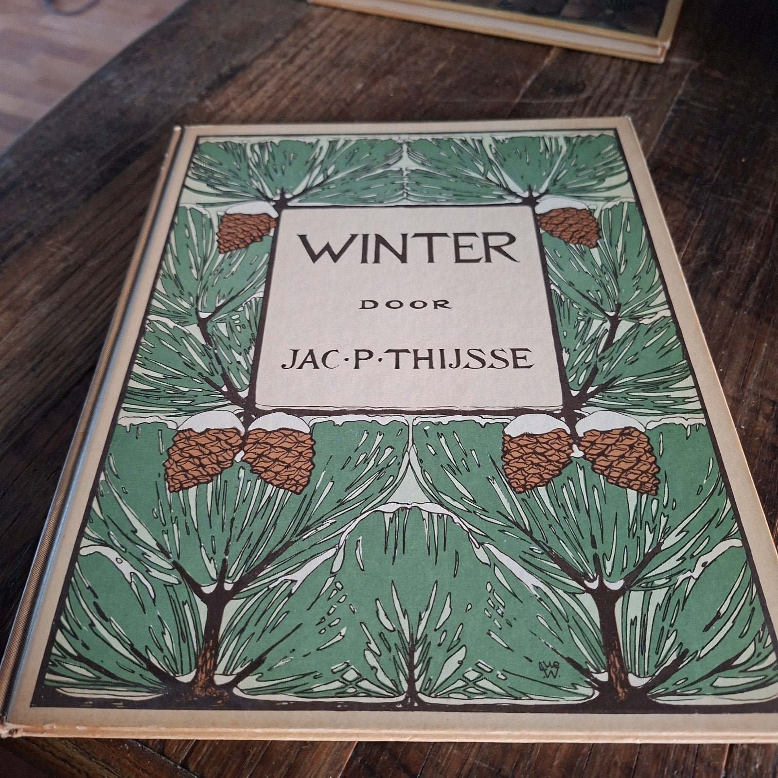 Winter van Jac .P Thijsse met verkadeplaatjes 62 bladzijden, Boeken, Ophalen of Verzenden, Gelezen