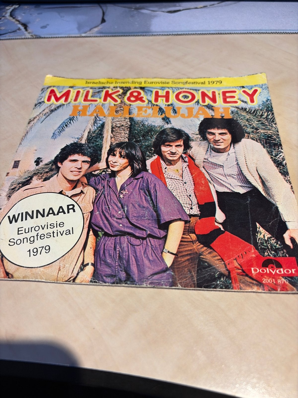 Milk & Honey - Hallelujah (Eurovisie Songfestival 1979 Winna, Cd's en Dvd's, Vinyl Singles, Gebruikt, 7 inch, Ophalen of Verzenden