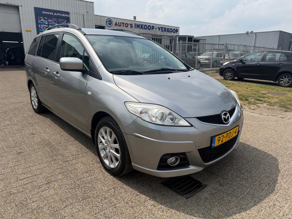 Mazda 5 2.0 Katano |7 Persoons, Auto's, Gebruikt, 7 stoelen, Origineel Nederlands, Handgeschakeld