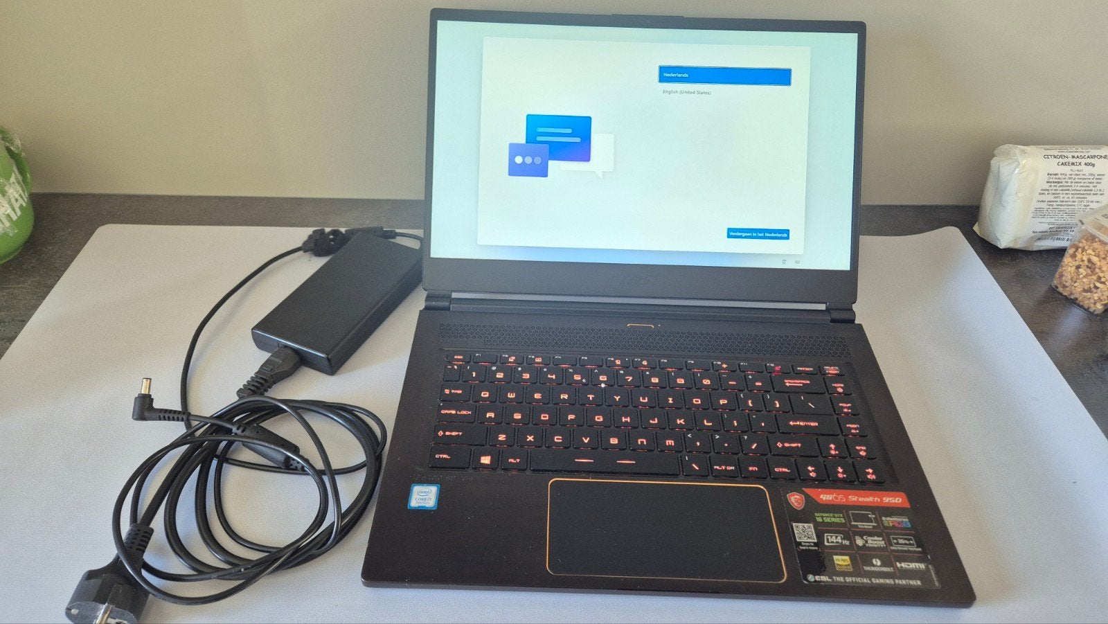 MSI laptop GS65 Stealth 9SD, Ophalen of Verzenden, MSI