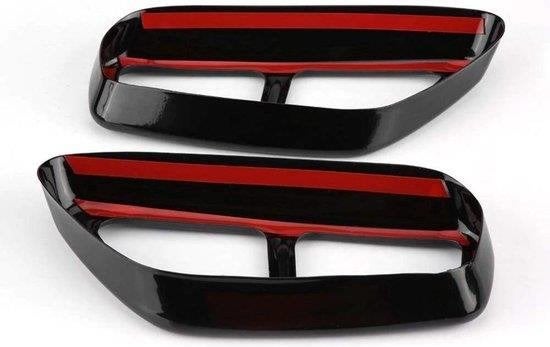 Black Zwart Dubbele Uitlaat Trim tip Voor Bmw G30 G31, Verzenden, Automotive Parts, A.parts@hotmail.nl, Trasmolenlaan 12 3447 GZ Woerden