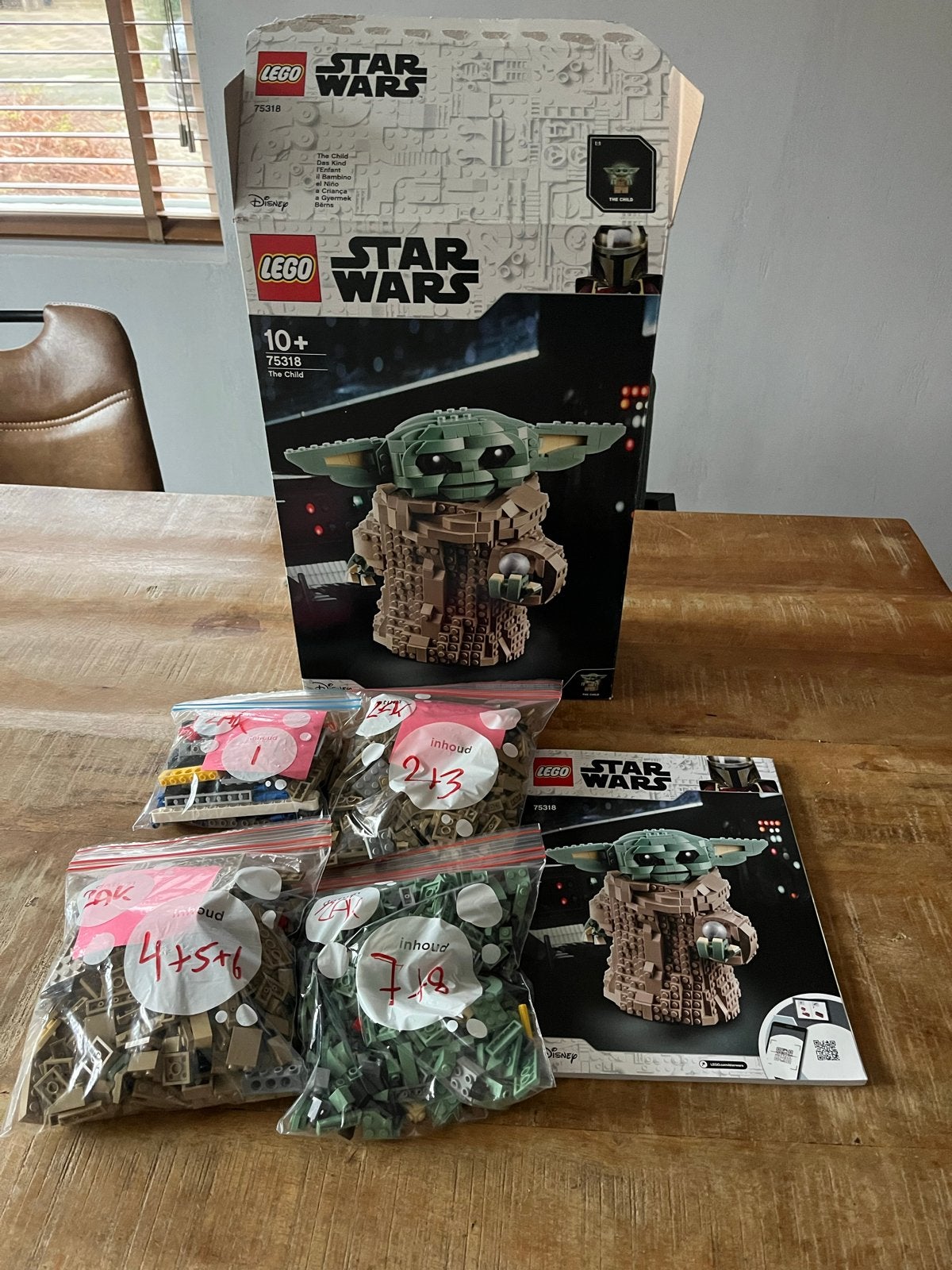 LEGO Star Wars 75318 The Child (Grogu/Baby Yoda), Ophalen of Verzenden, Zo goed als nieuw, Lego