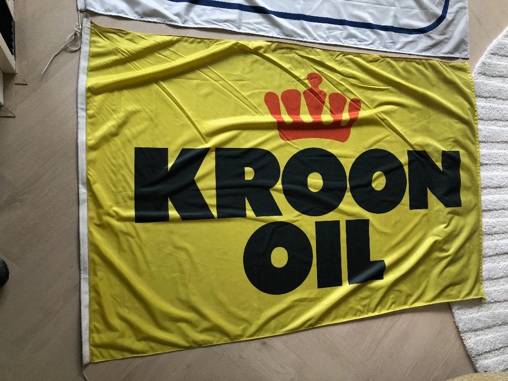 garage reclame vlag, Ophalen of Verzenden, Gebruikt, Overige typen, Overige merken