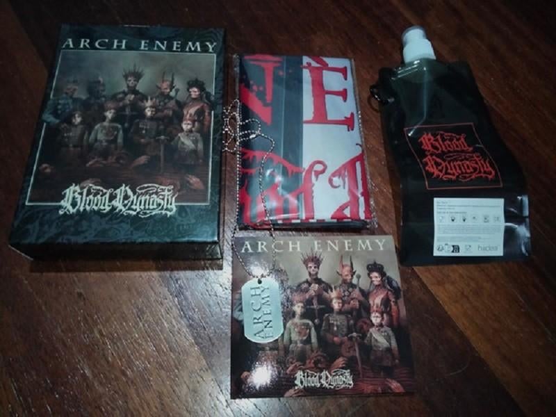 Arch Enemy – Blood Dynasty boxset, Ophalen of Verzenden, Zo goed als nieuw, Boxset