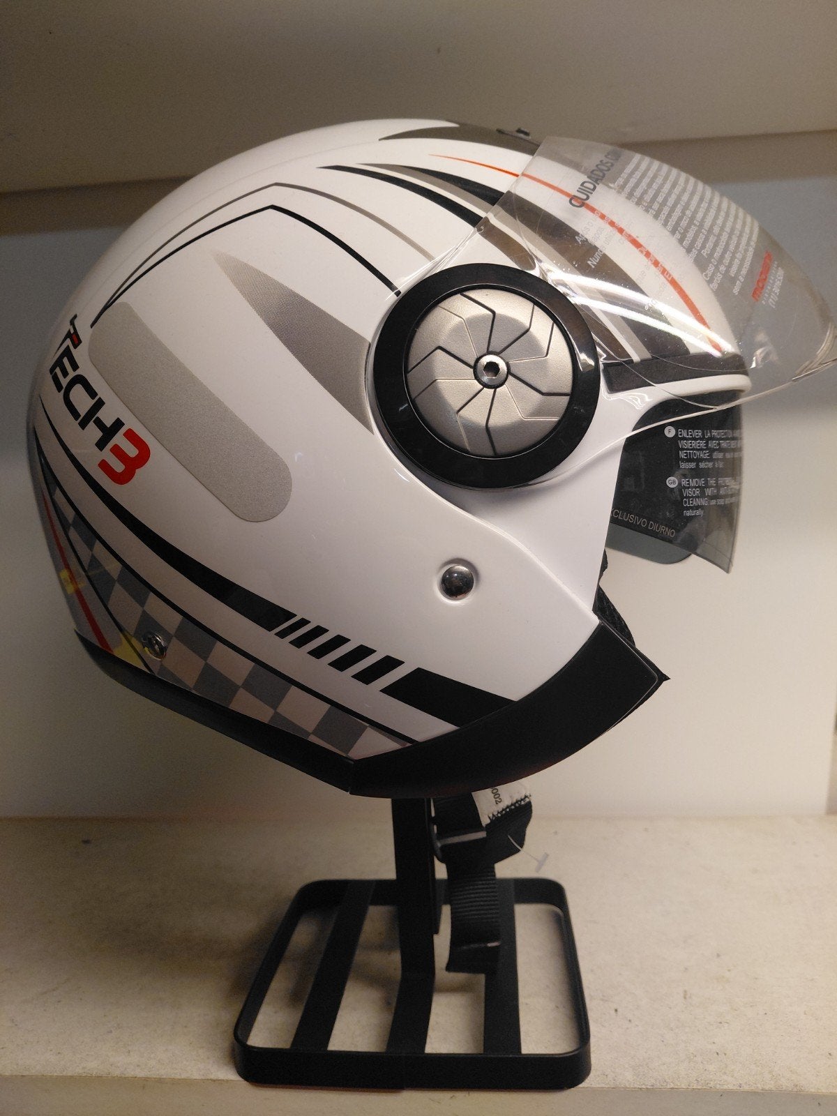 Nieuwe helm met zonnevizier maat L, Dames, Jethelm, Ophalen of Verzenden, L