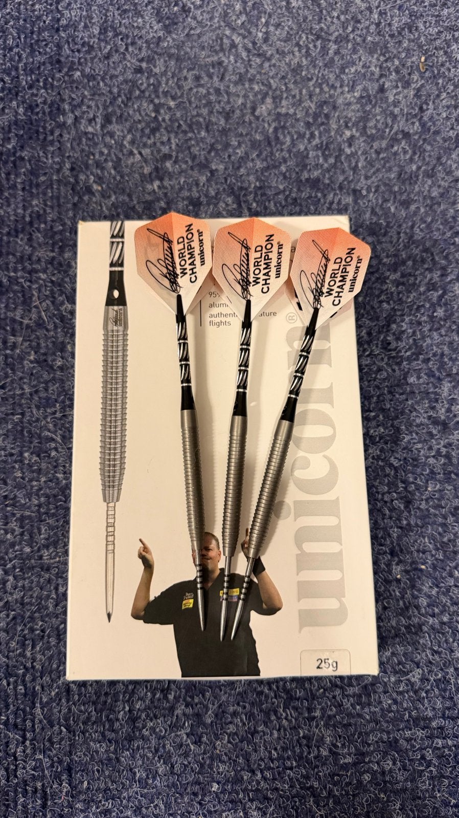 Unicorn Raymond van Barneveld Phase 3 25g, Ophalen of Verzenden, Zo goed als nieuw, Pijlen