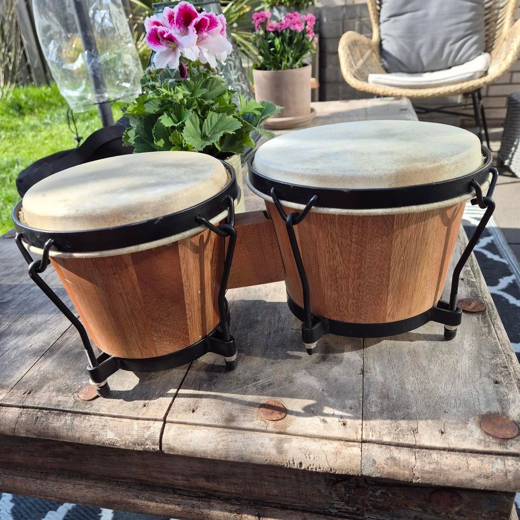 Mooie set Bongo's, Muziek en Instrumenten, Ophalen of Verzenden, Zo goed als nieuw, Overige merken