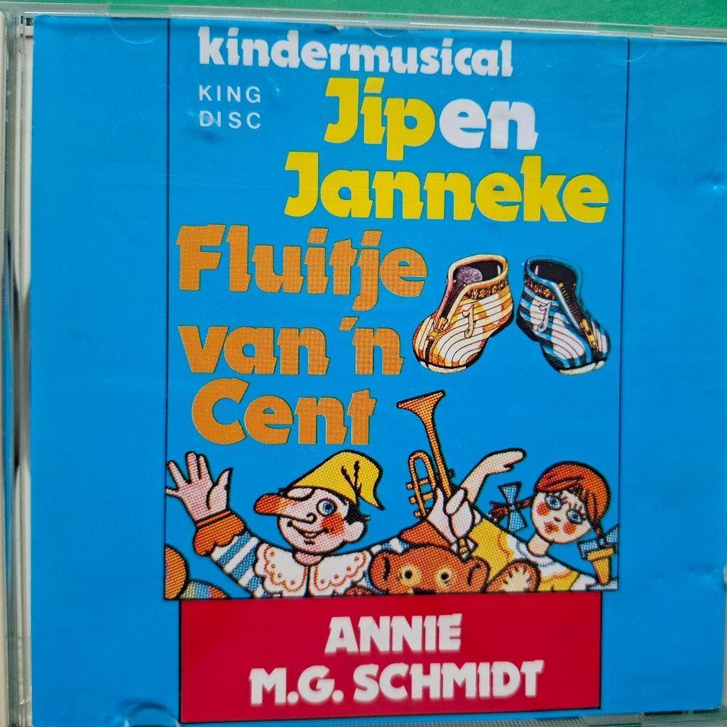 JIP EN JANNEKE - KINDERMUSICAL - FLUITJE VAN 'N CENT, Ophalen of Verzenden, Zo goed als nieuw, Muziek, 6 tot 9 jaar