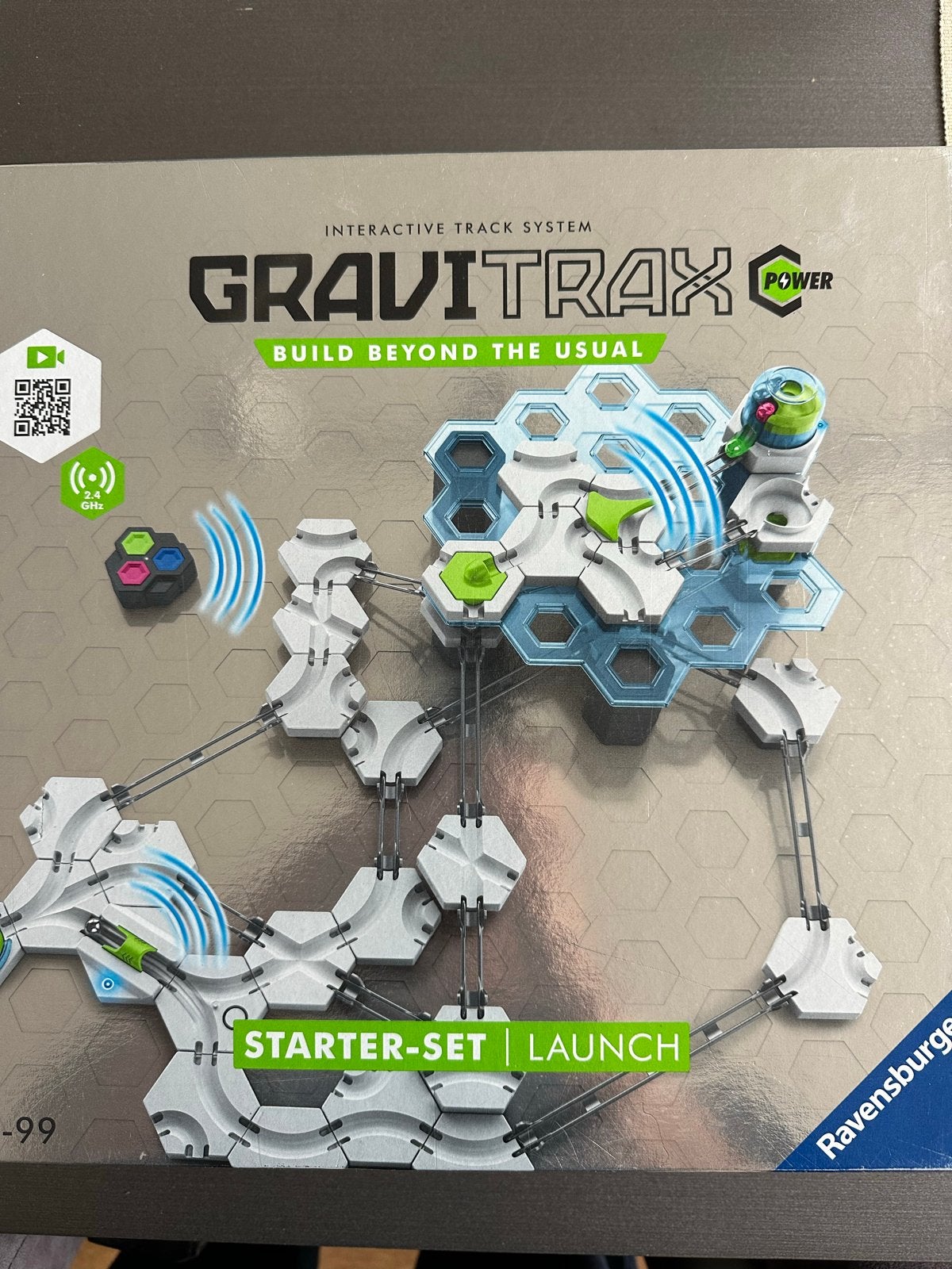 Gravitrax Starter-Set Launch - Ravensburger knikkerbaan, Ophalen of Verzenden, Zo goed als nieuw, Bouwen