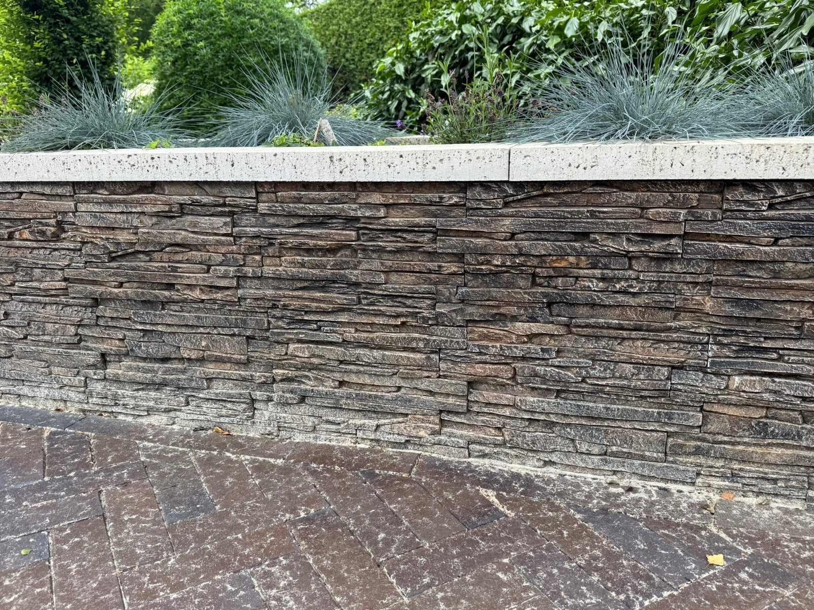 natuursteen strips steenstrips Magicrete Dublin bloembak, Tuin en Terras, Ophalen of Verzenden, Nieuw, Overige materialen, Overige typen