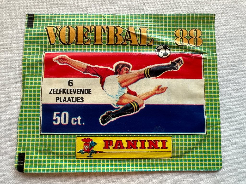 Panini, zakje Voetbal 88., Verzamelen, Sportartikelen en Voetbal, Ophalen of Verzenden, Zo goed als nieuw, Buitenlandse clubs