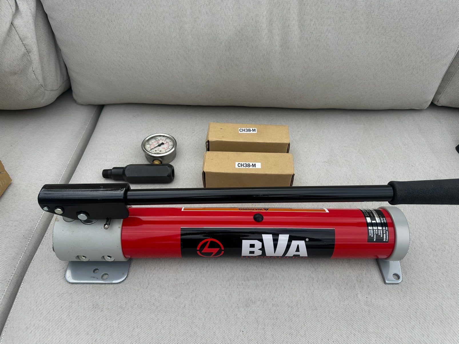 BVA Hydraulics E1000 Hydraulische Handpomp 700 Bar/10.000, Ophalen, Zo goed als nieuw