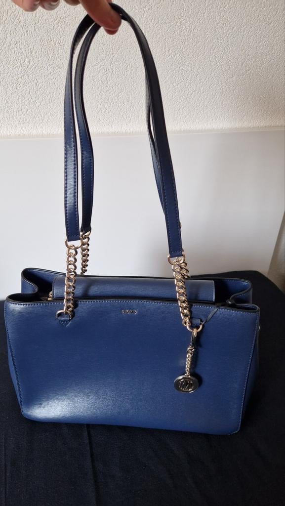 DKNY tas blauw nieuw met kaart en dustbag, Ophalen of Verzenden, Nieuw, Blauw, Handtas