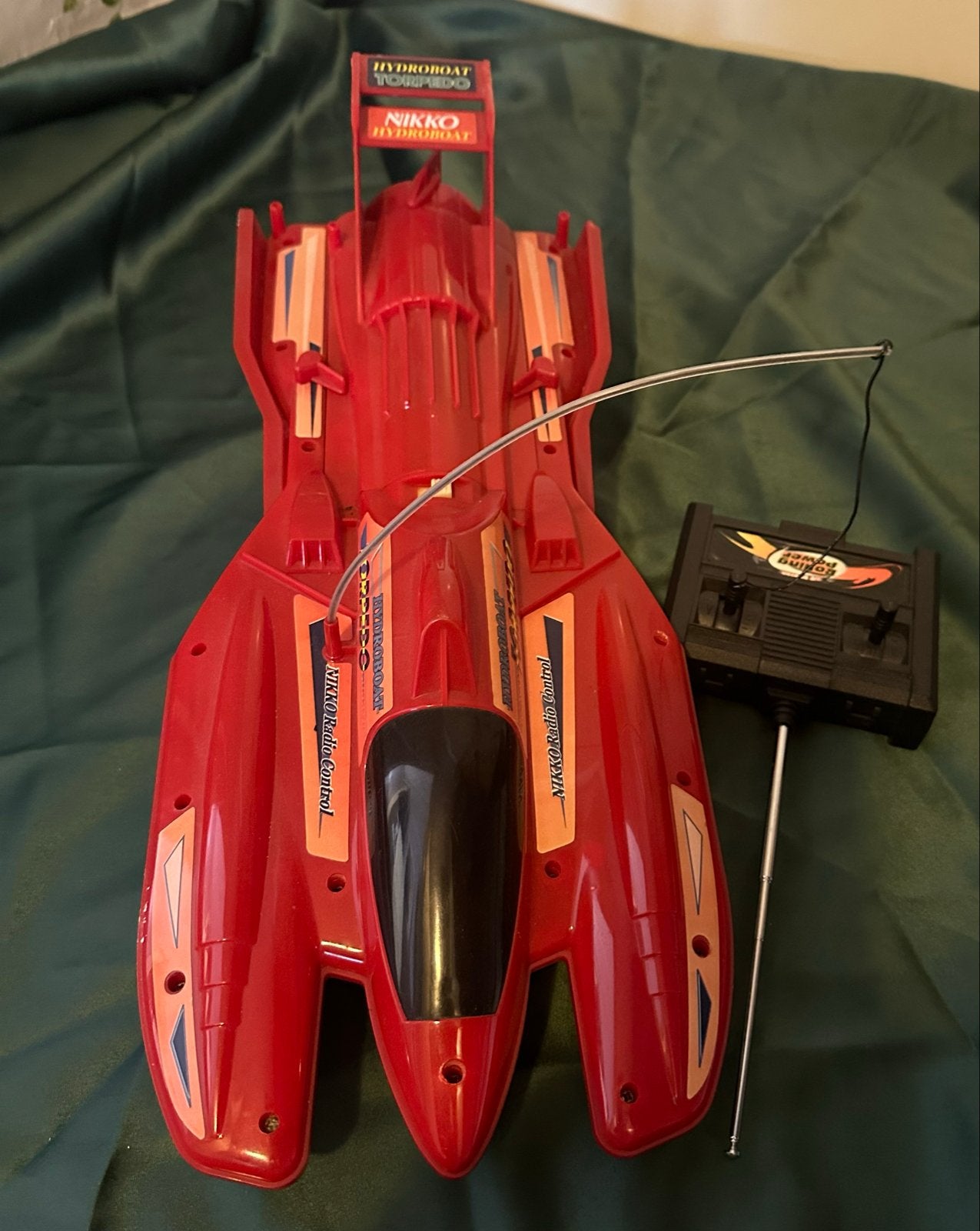 Nikko Hydroboat Torpedo RC Boot - Vintage Afstandsbediening, Ophalen of Verzenden, Gebruikt