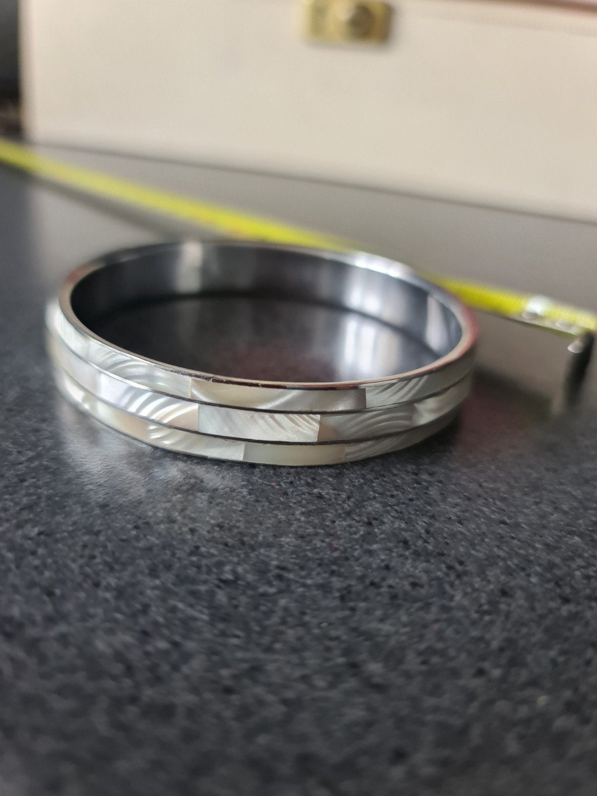 armband parelmoer, Ophalen of Verzenden, Zo goed als nieuw, Overige materialen