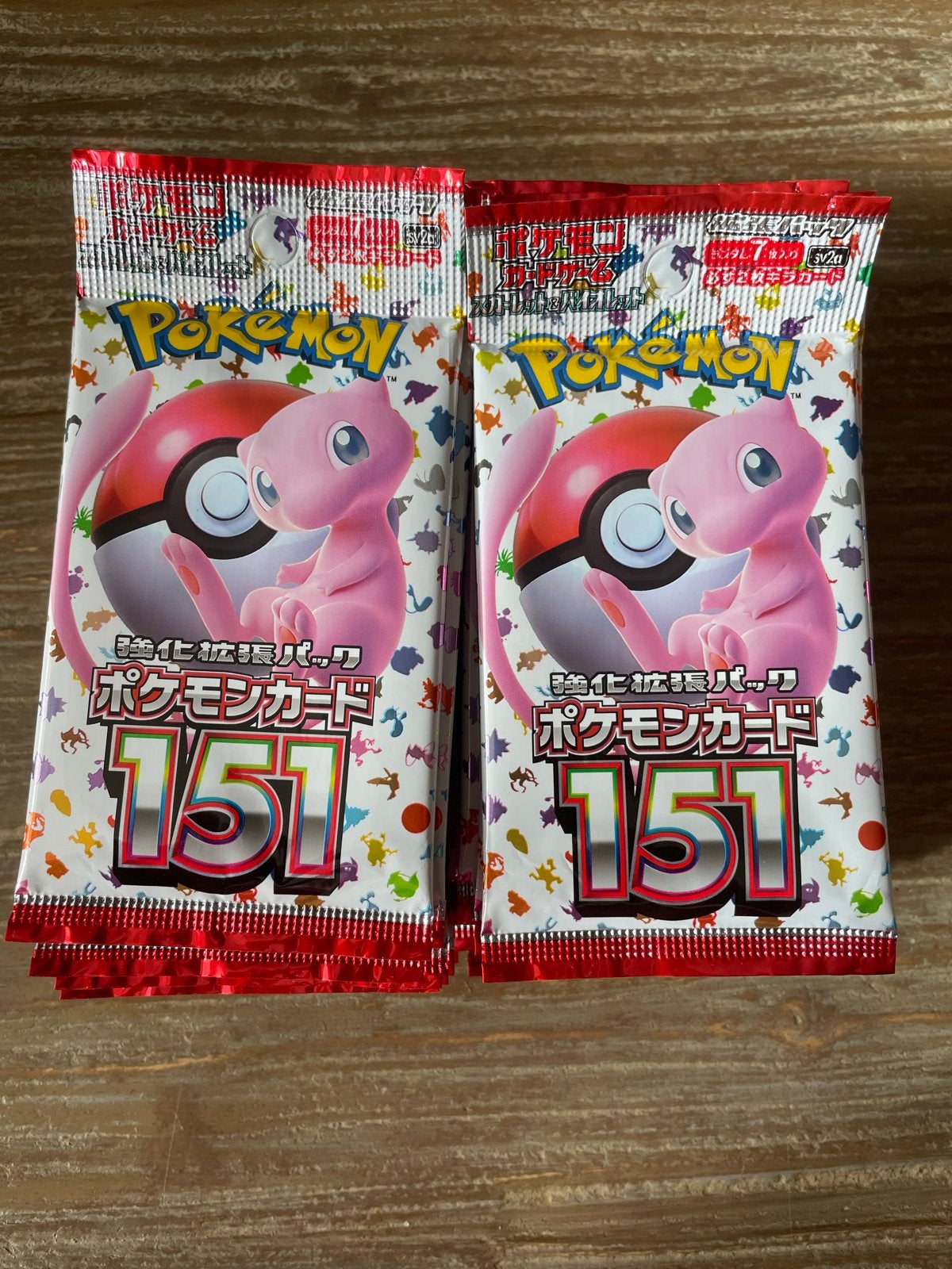 37x Pokémon 151 Japanse Boosterpacks - Mew Artwork, Ophalen of Verzenden, Nieuw, Booster