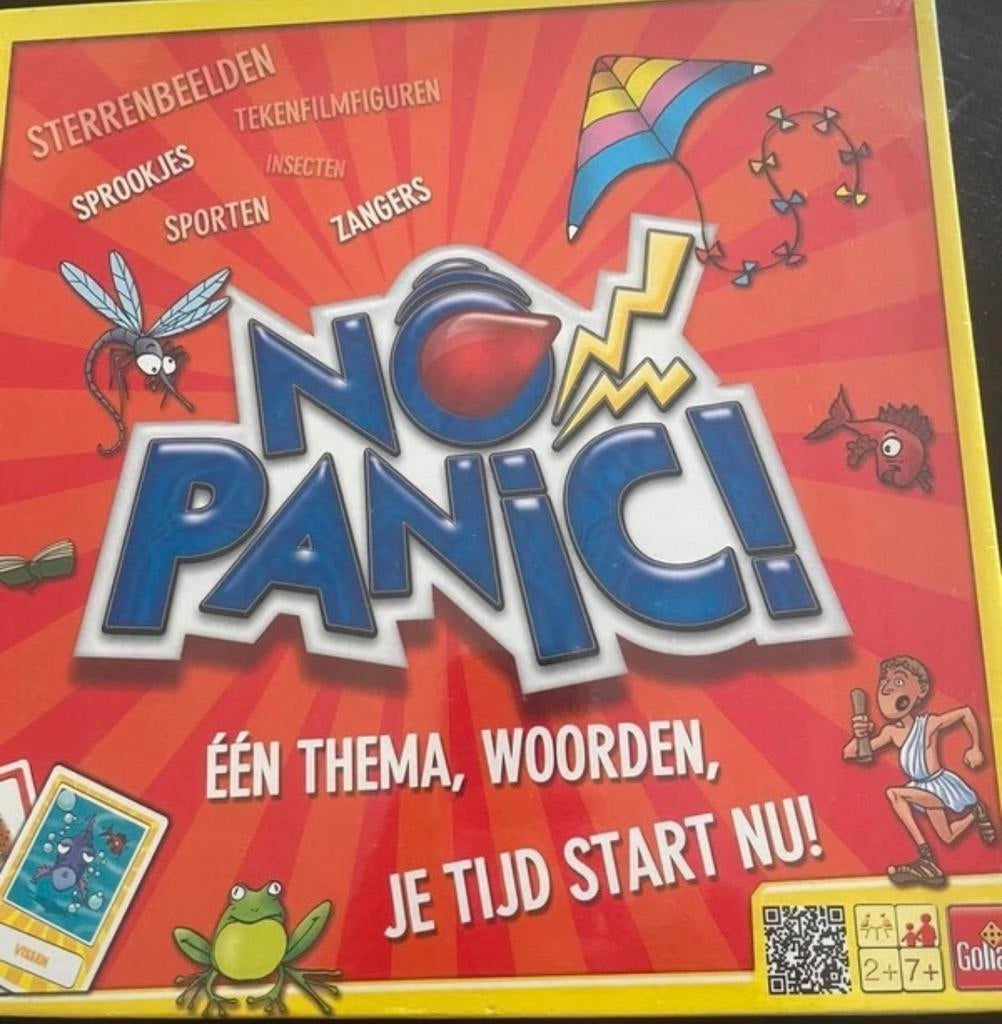 No Panic! Gezelschapsspel - Nieuw en Geseald, Drie of vier spelers, Ophalen of Verzenden, Nieuw