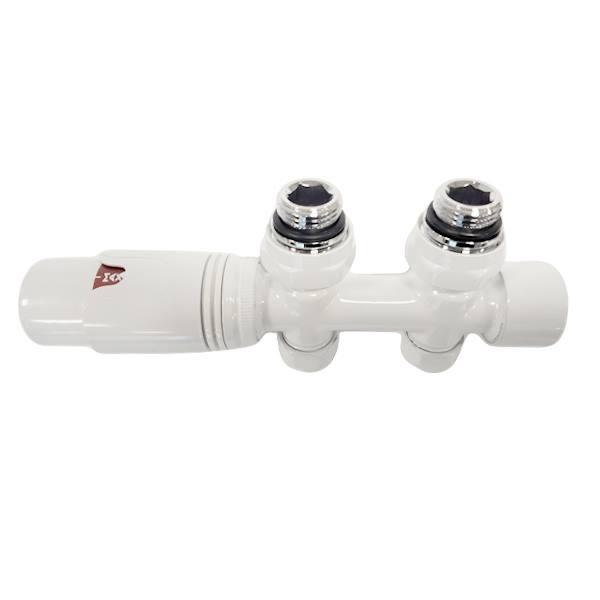 Radix / oppio Thermostatisch Onderblok Wit Glans Recht/Haaks, Ophalen of Verzenden, Nieuw