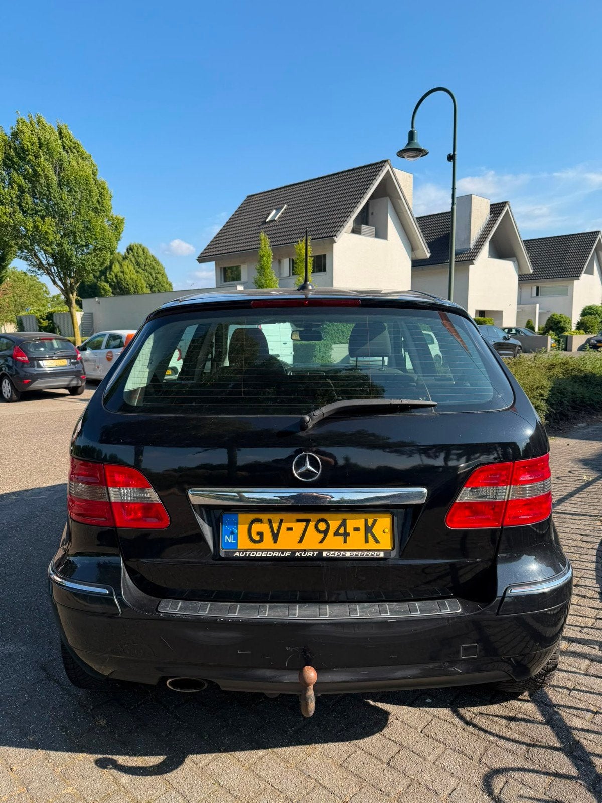 Mercedes-Benz B-Klasse 1.7 B180 5DRS Blue-efficiency 2011, Auto's, Voorwielaandrijving, 4 cilinders, Zwart, 115 pk