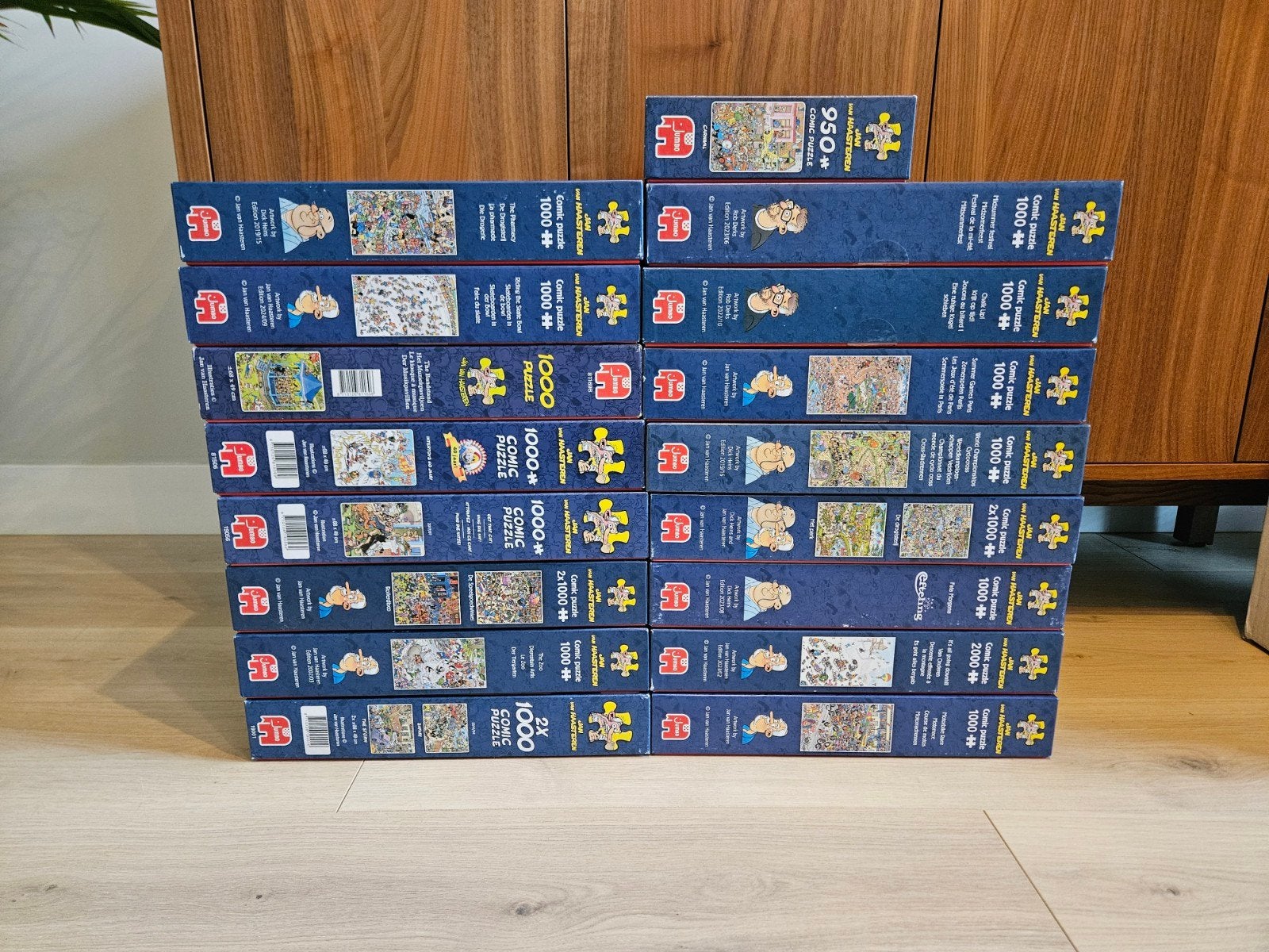 Diverse Jan van Haasteren puzzles, Ophalen of Verzenden, 500 t/m 1500 stukjes, Zo goed als nieuw