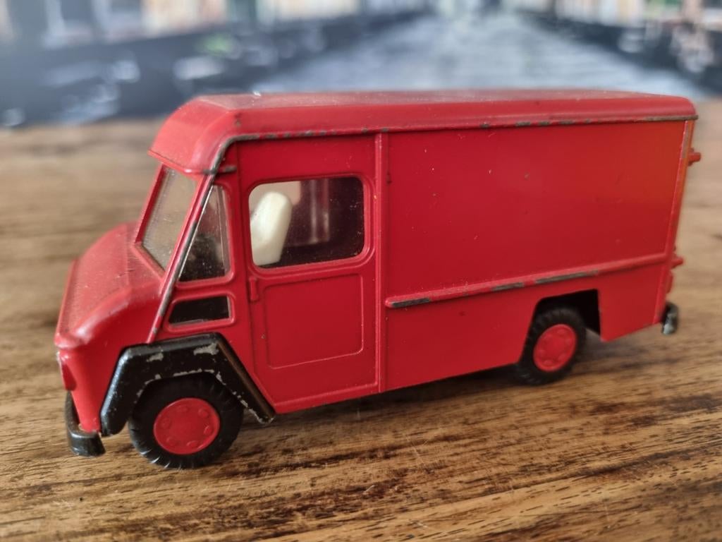 Vintage Commer Bestelwagen Rood - Lion Car, Ophalen of Verzenden