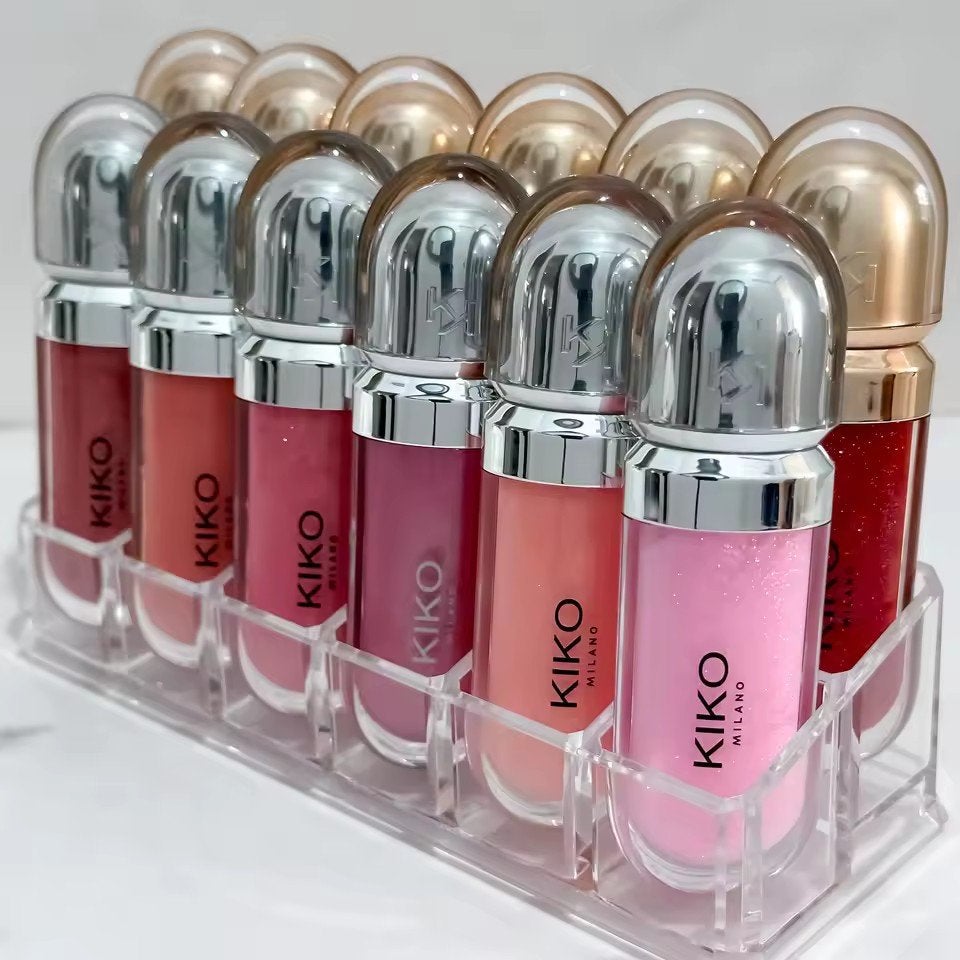 Kiko 3D Mirror Lip Glaze - Waterproof & Non-Sticky, Ophalen of Verzenden, Nieuw, Lippen, Make-up