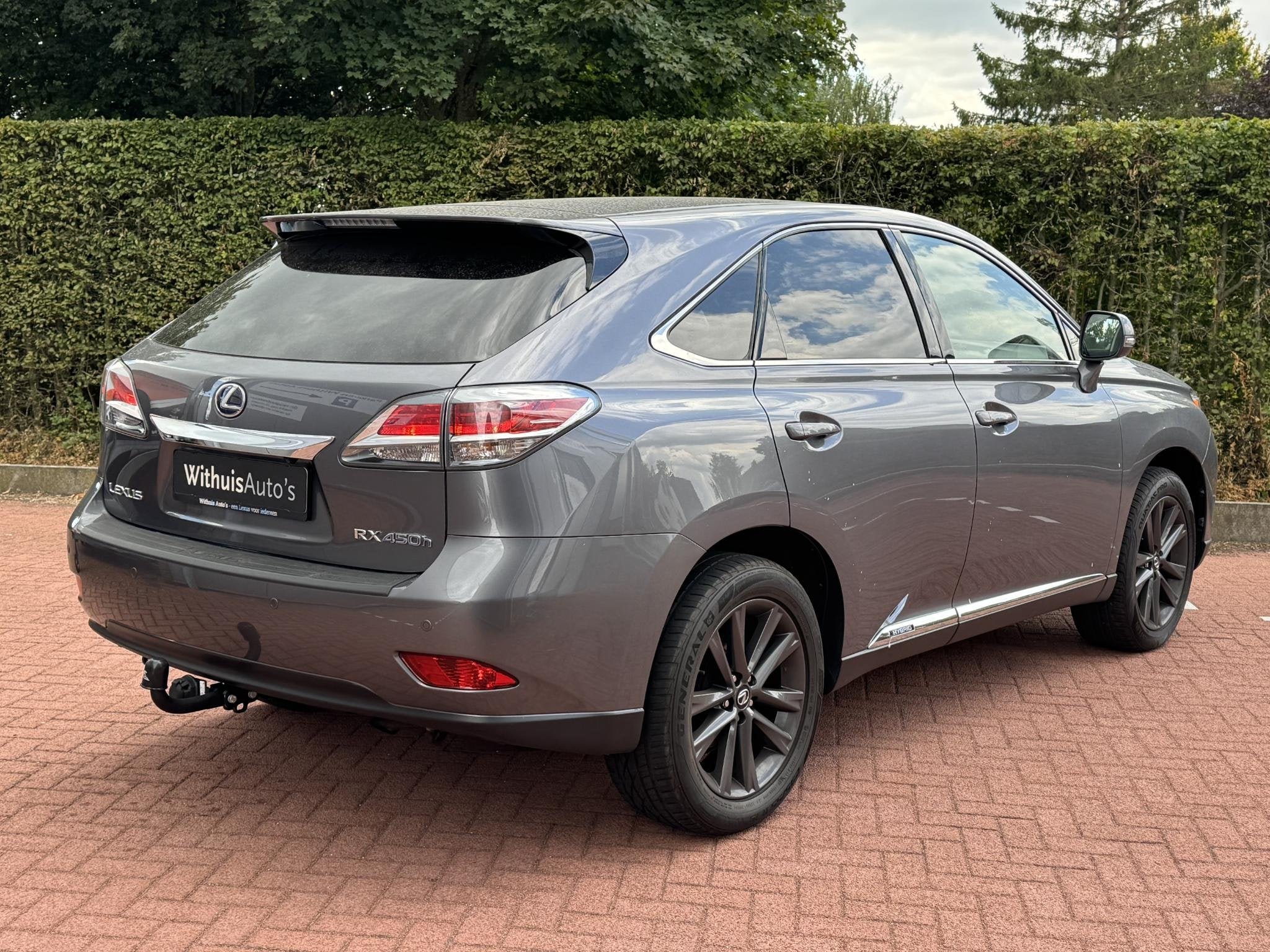Lexus RX 450h 4WD Executive HUD Dealer Onderhouden, Auto's, Lexus, Automaat, Euro 5, Gebruikt, Leder