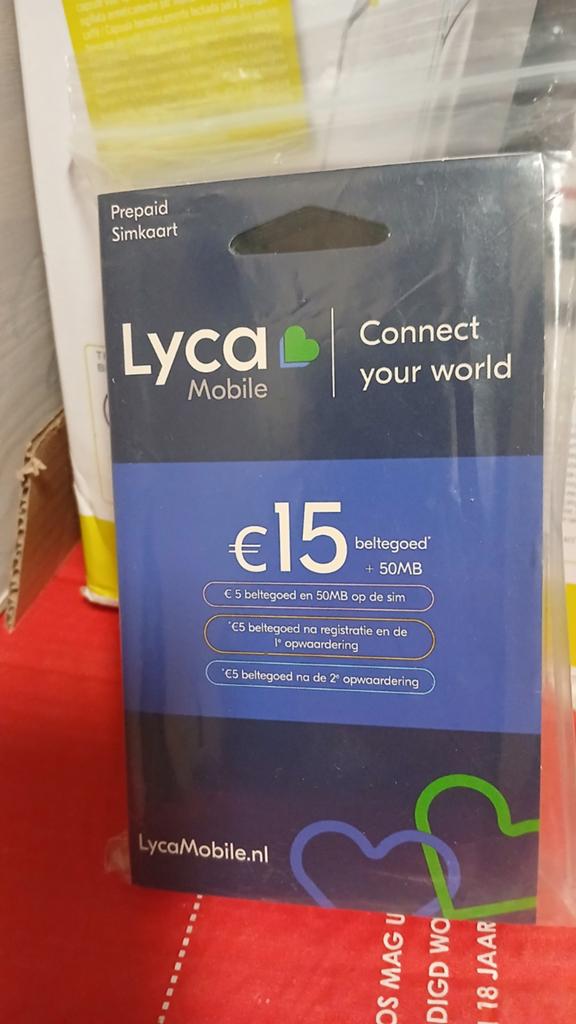 MOOI NUMMER LYCA PREPAID 06-8545-8545, Ophalen of Verzenden, Nieuw, KPN, Simkaart