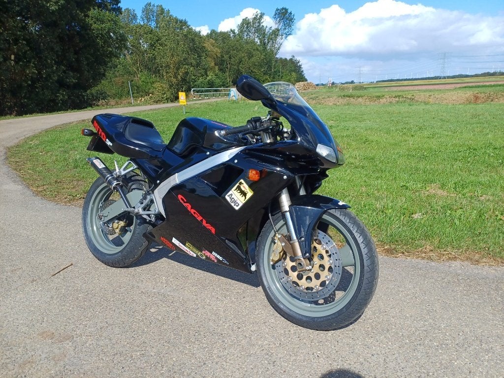 Cagiva Mito 125 ( SP motorblok), Sportuitlaat, Super Sport, Particulier, Handgeschakeld