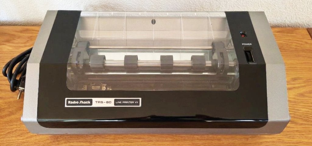Vintage Tandy Radio Shack TRS-80 Line Printer VII, Computers en Software, Ophalen of Verzenden, Tandy