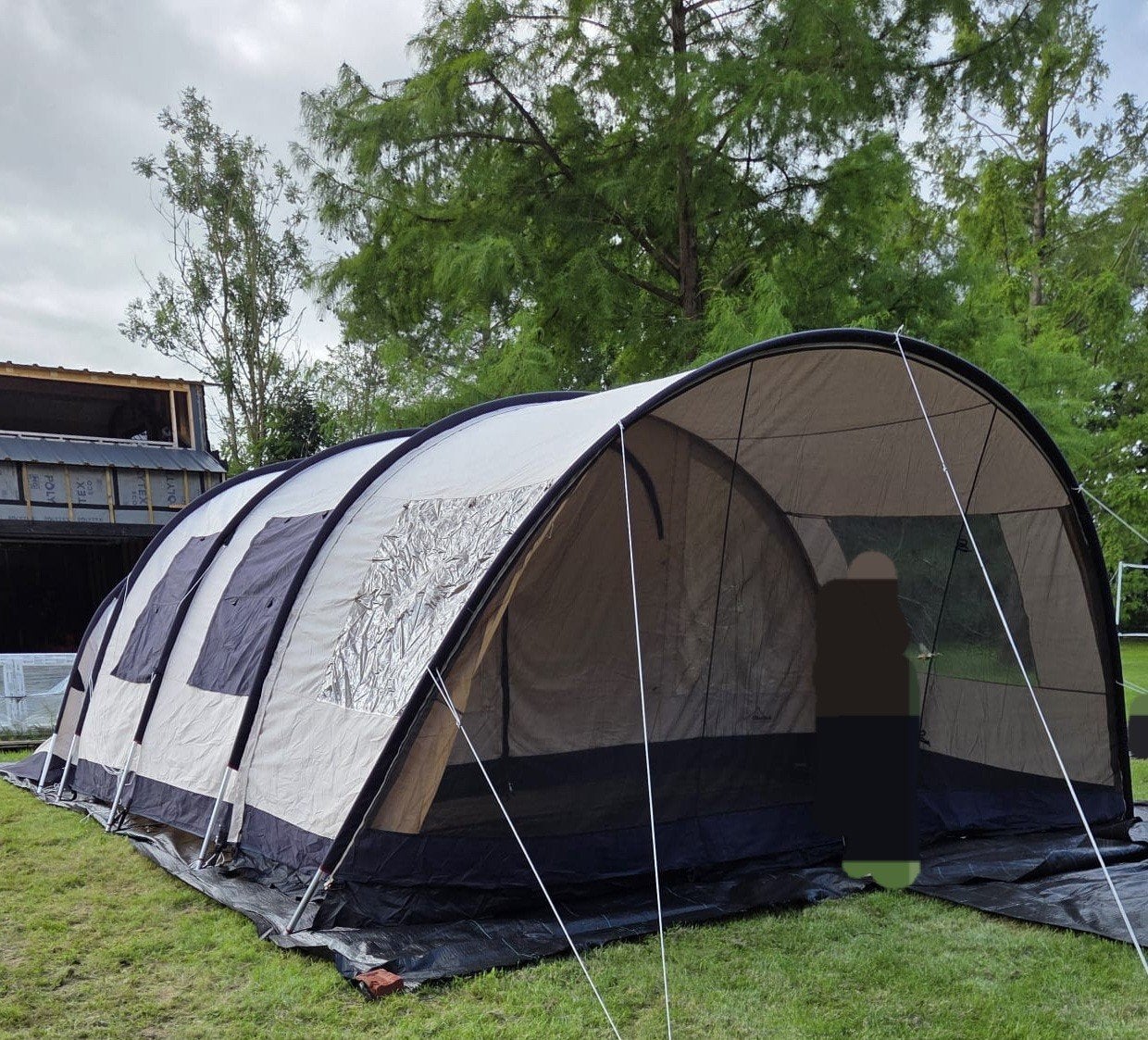 Obelink tunneltent 6 personen, Caravans en Kamperen, Tenten, Ophalen, Zo goed als nieuw, Tot en met 6