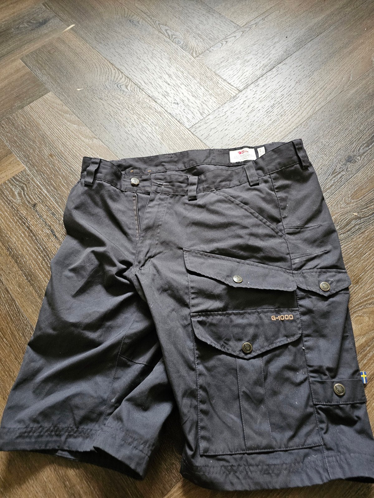 Fjällräven G-1000 Korte Broek - Maat 48 (M), Kleding | Heren, Maat 48/50 (M), Zwart, Ophalen of Verzenden, Zo goed als nieuw