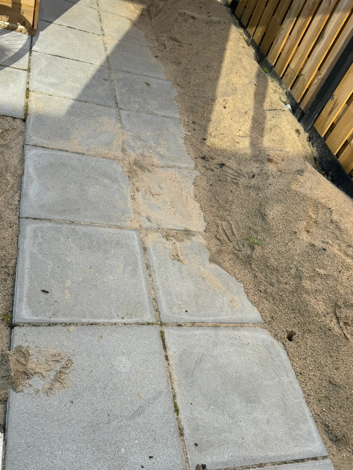 Gratis tegels 50 x 50, Ophalen, Zo goed als nieuw, Beton, Terrastegels