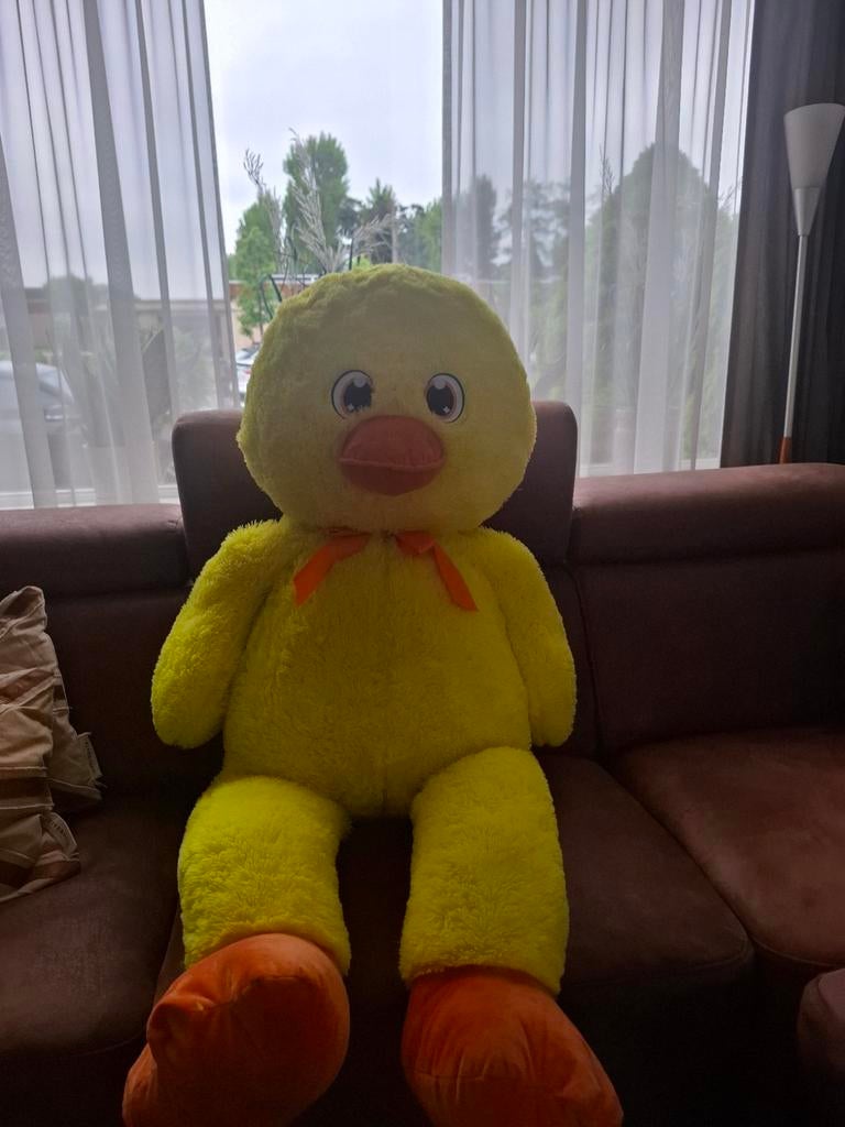 Grote Gele Kuiken Knuffel - Zacht en Knuffelbaar, Ophalen, Overige merken, Overige typen, Zo goed als nieuw