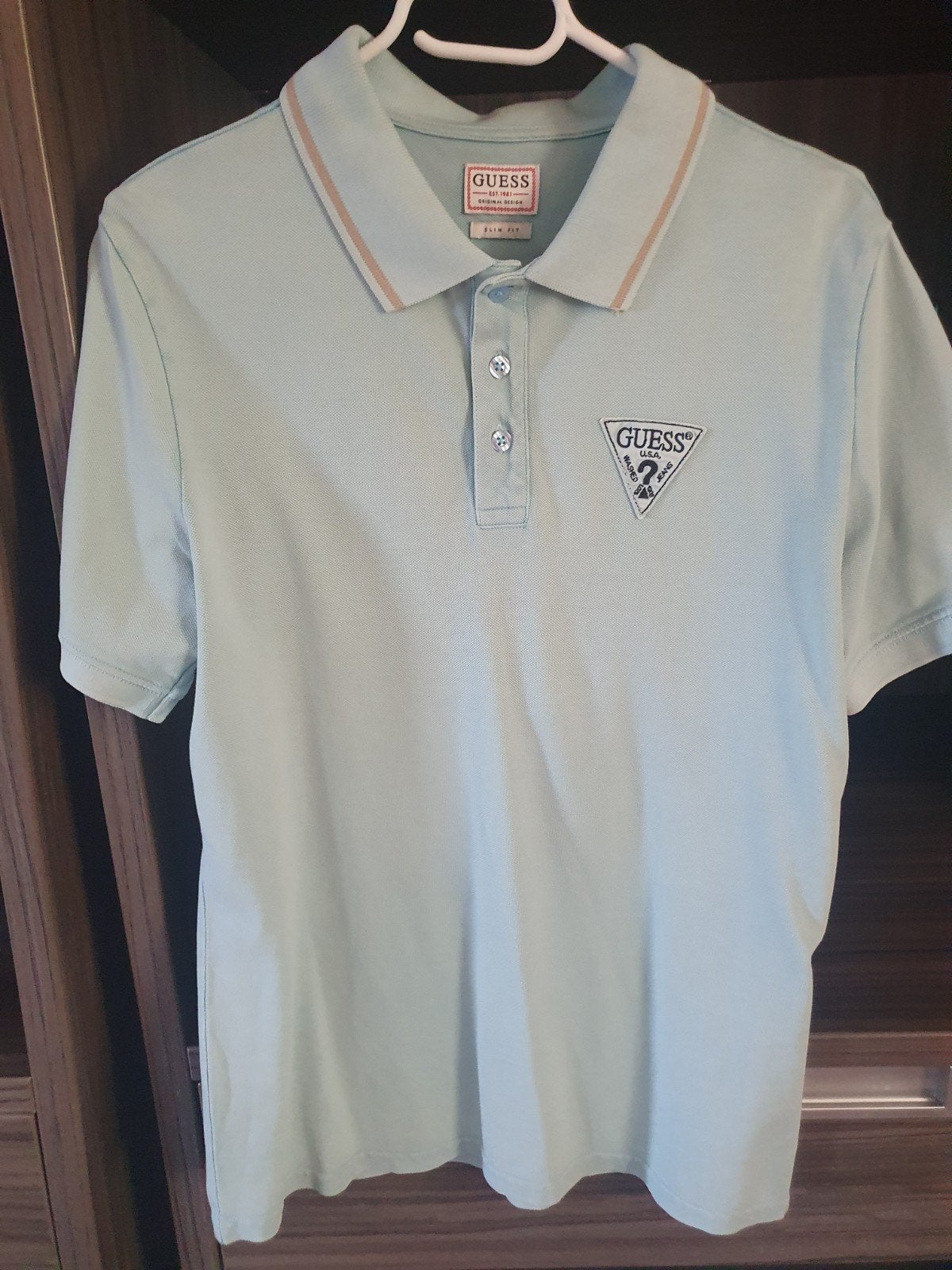Poloshirt, Ophalen of Verzenden, Zo goed als nieuw, Guess, Groen