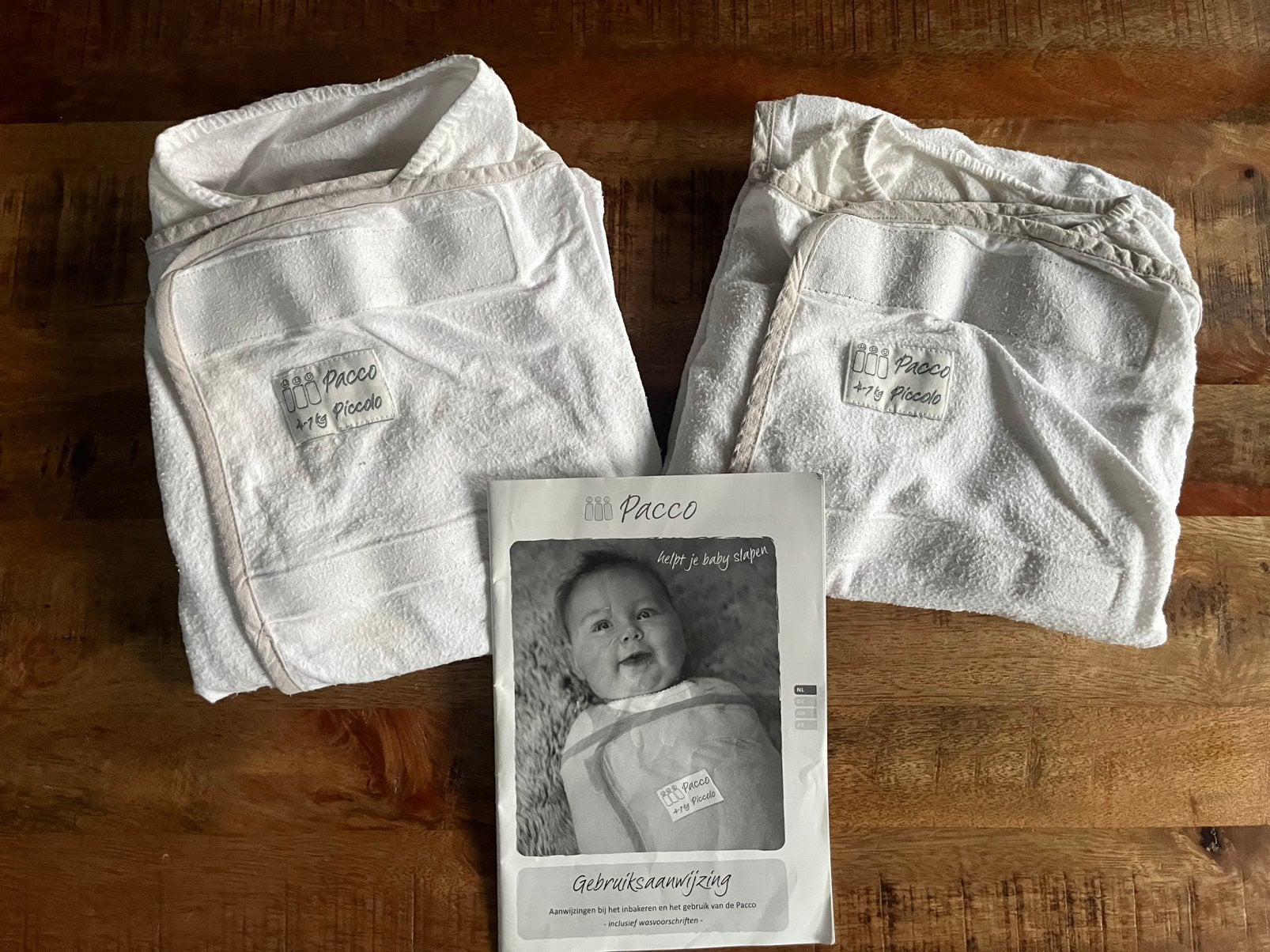 Pacco inbakerdoek 4-7 kg, Ophalen, Gebruikt, Bakerzak of Bakerdoek, Puckababy