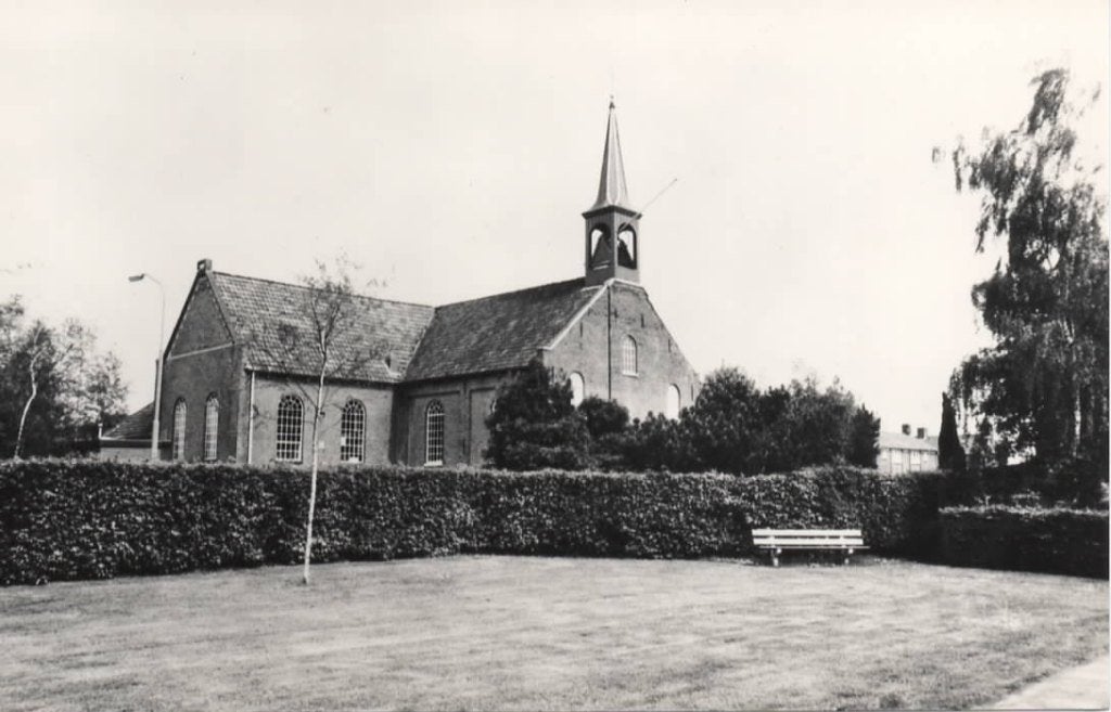 Ansichtkaart Nieuw Buinen, Ned. Herv. Kerk, Verzamelen, Ophalen of Verzenden, 1960 tot 1980, Ongelopen, Drenthe