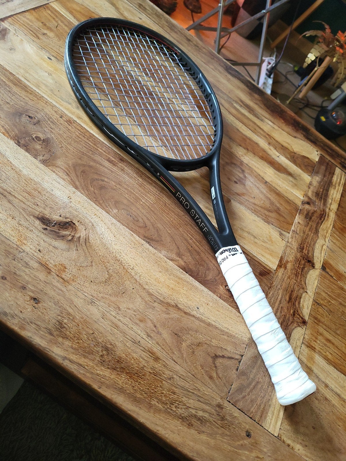 Wilson Pro Staff 97 v13 Tennisracket 315 gram L3, Gebruikt, Ophalen of Verzenden, Wilson, Racket